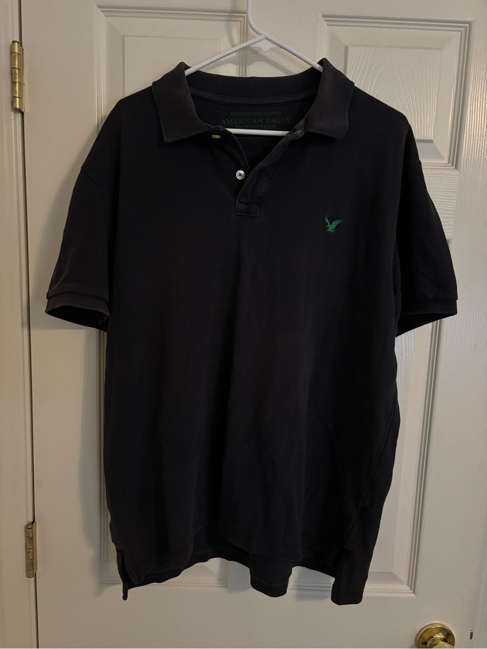 American Eagle Outfitters Men’s Navy Polo Shirt